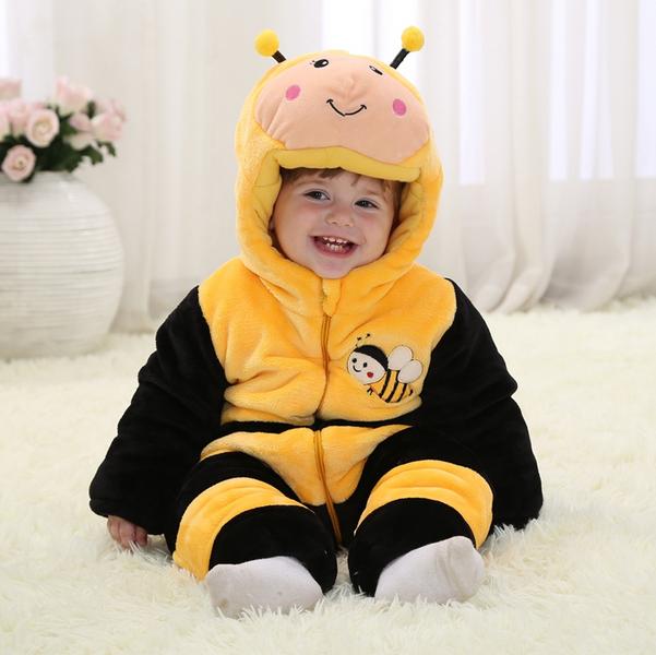 Bee Winter Type Unisex Playsuits Romper Toddlers jumpsuit for baby, FOR NEW BABY,Christmas Baby,cute baby onesie,1st Birthday Owl Bodysuit